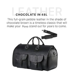 The Convertible Duffle Garment Luggage